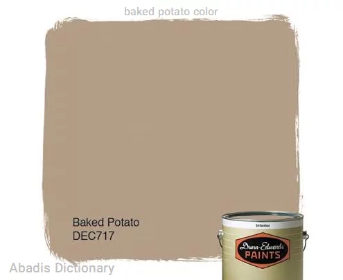 baked potato color